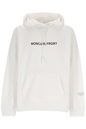 Felpa con cappuccio e stampa floreale MONCLER X FRGMT | 8G000-03UM2372001